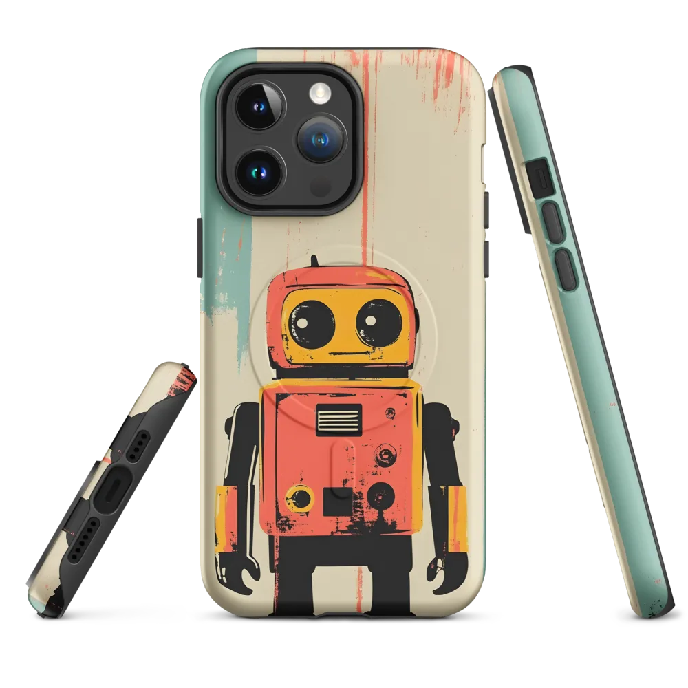 Retro Robot Charm