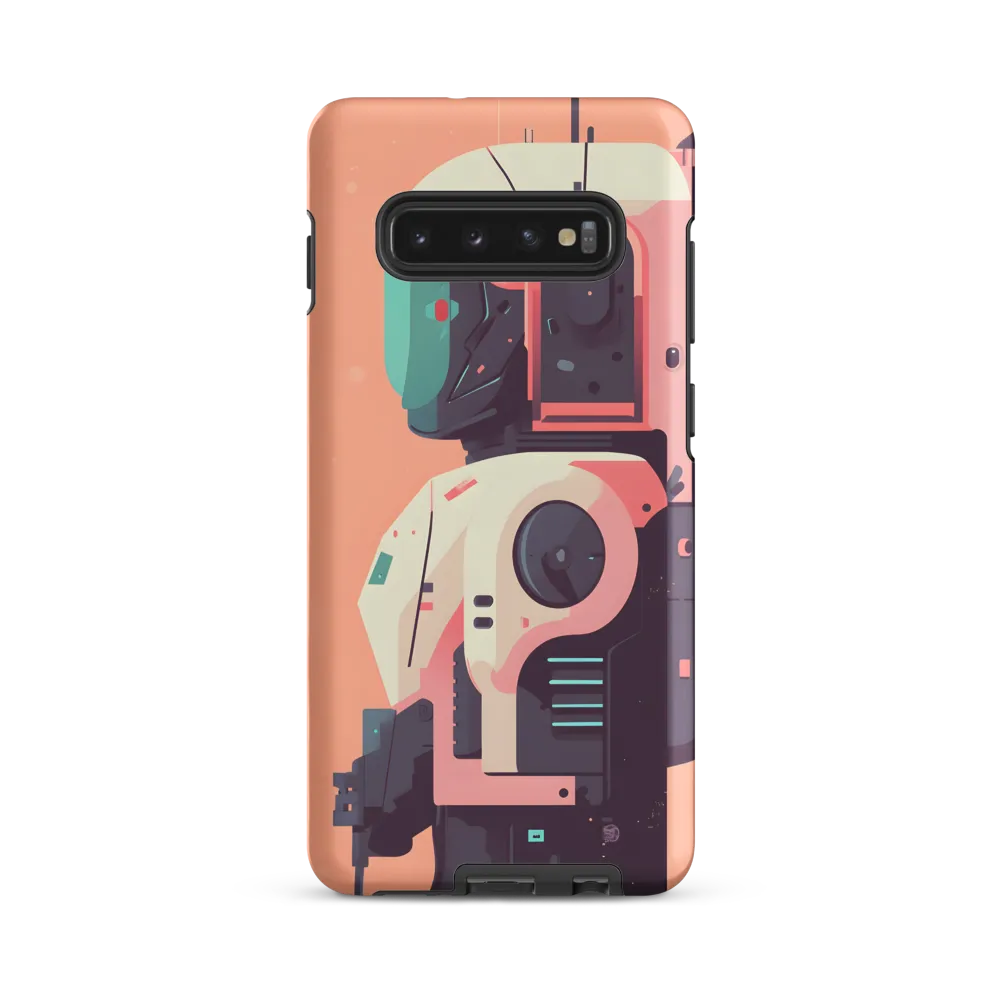 Futuristic Astronaut Bot | Phone Case |  S10 Plus | Tough Case | Matte