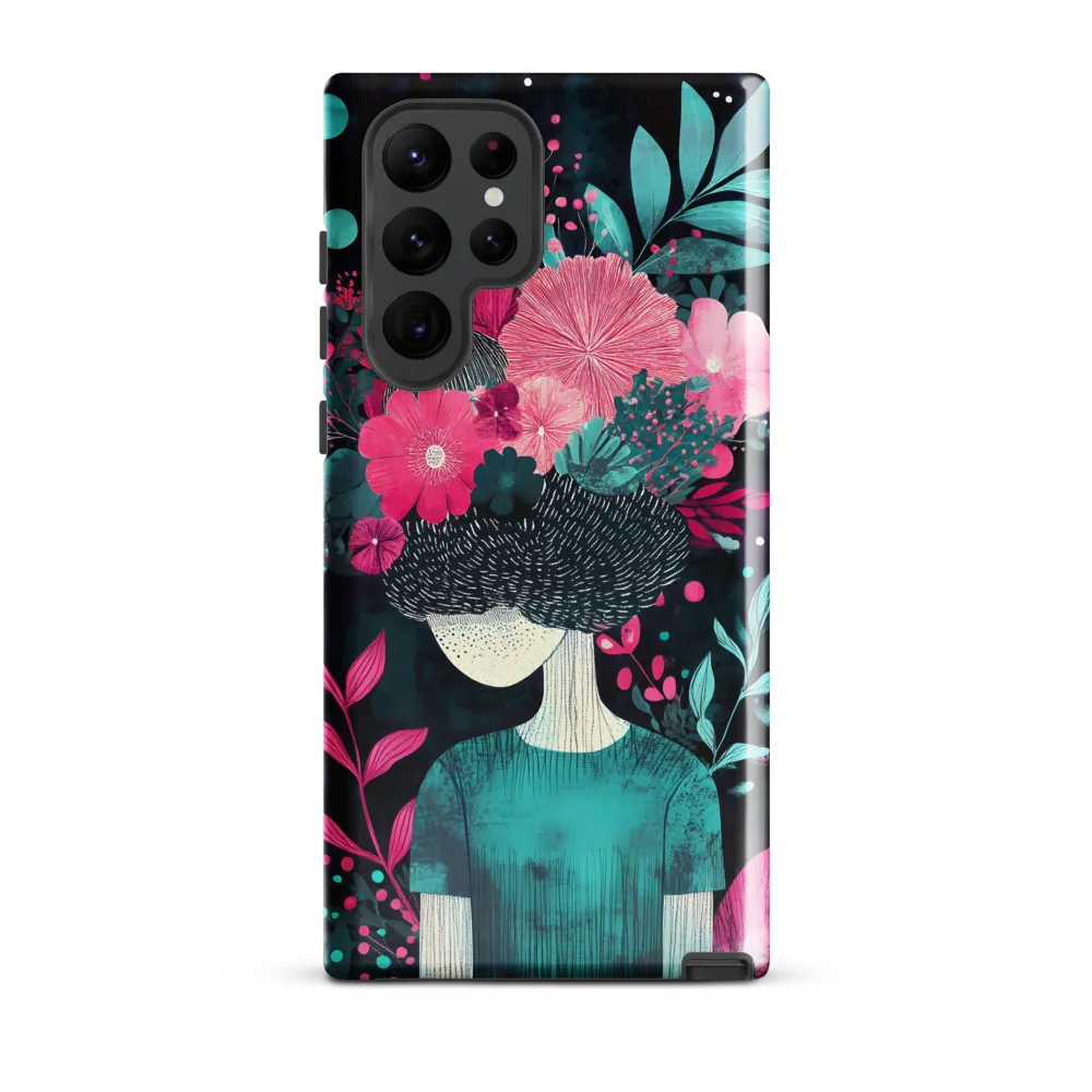Floral Harmony: A Portrait of Serenity