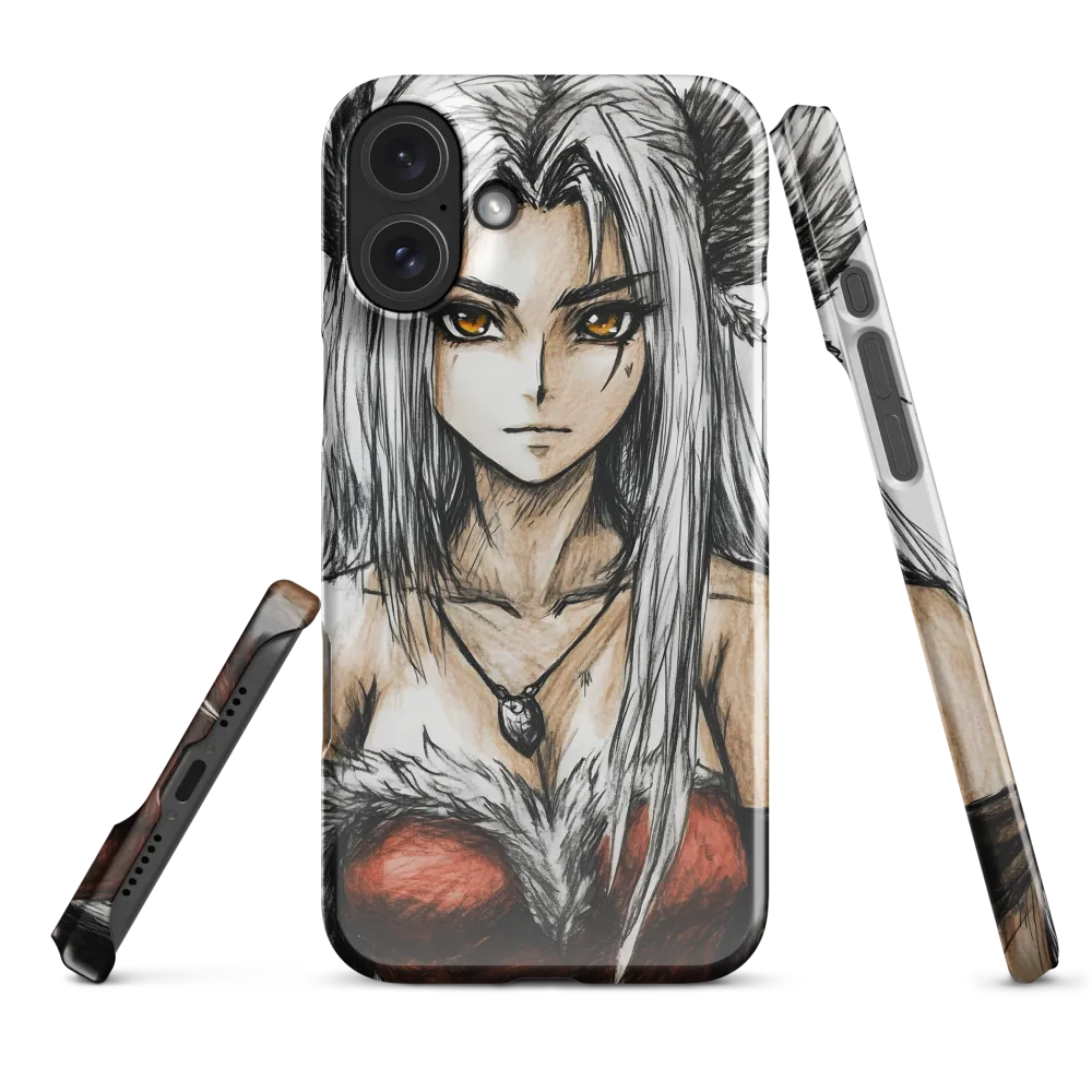 Mystical Guardian: A Confident Presence | Phone Case |  16 Plus | Snap Case | Glossy