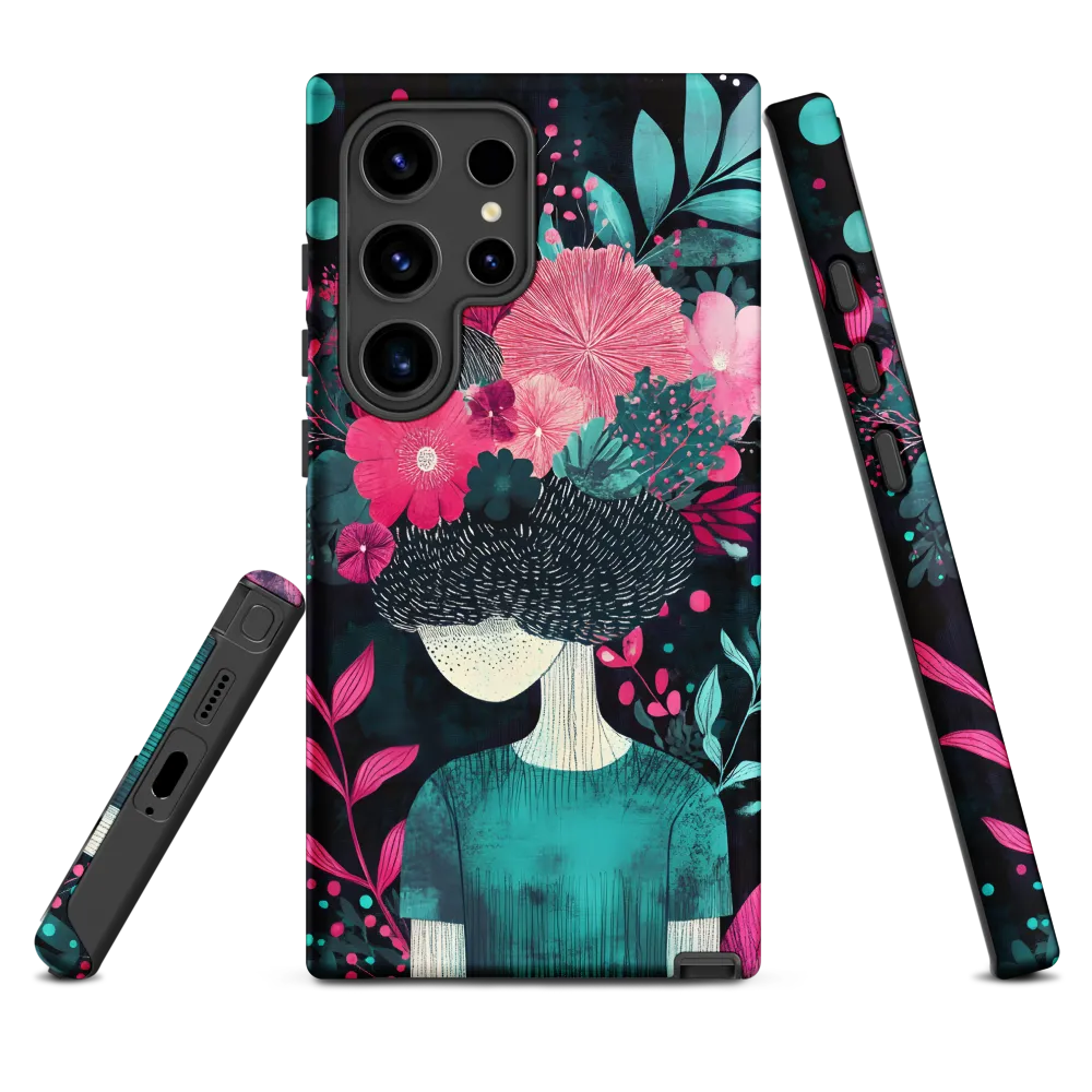 Floral Harmony: A Portrait of Serenity