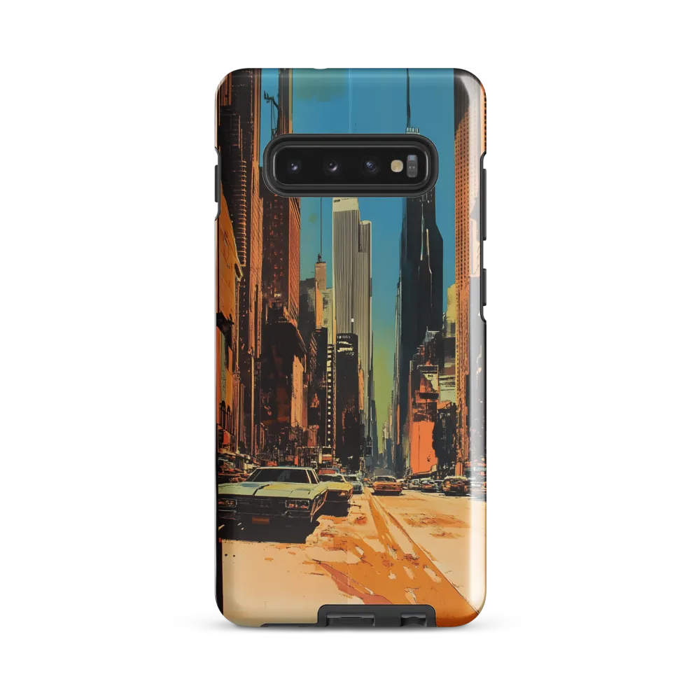 Urban Symphony: A Journey Through Skyscrapers | Phone Case |  S10 Plus | Tough Case | Glossy