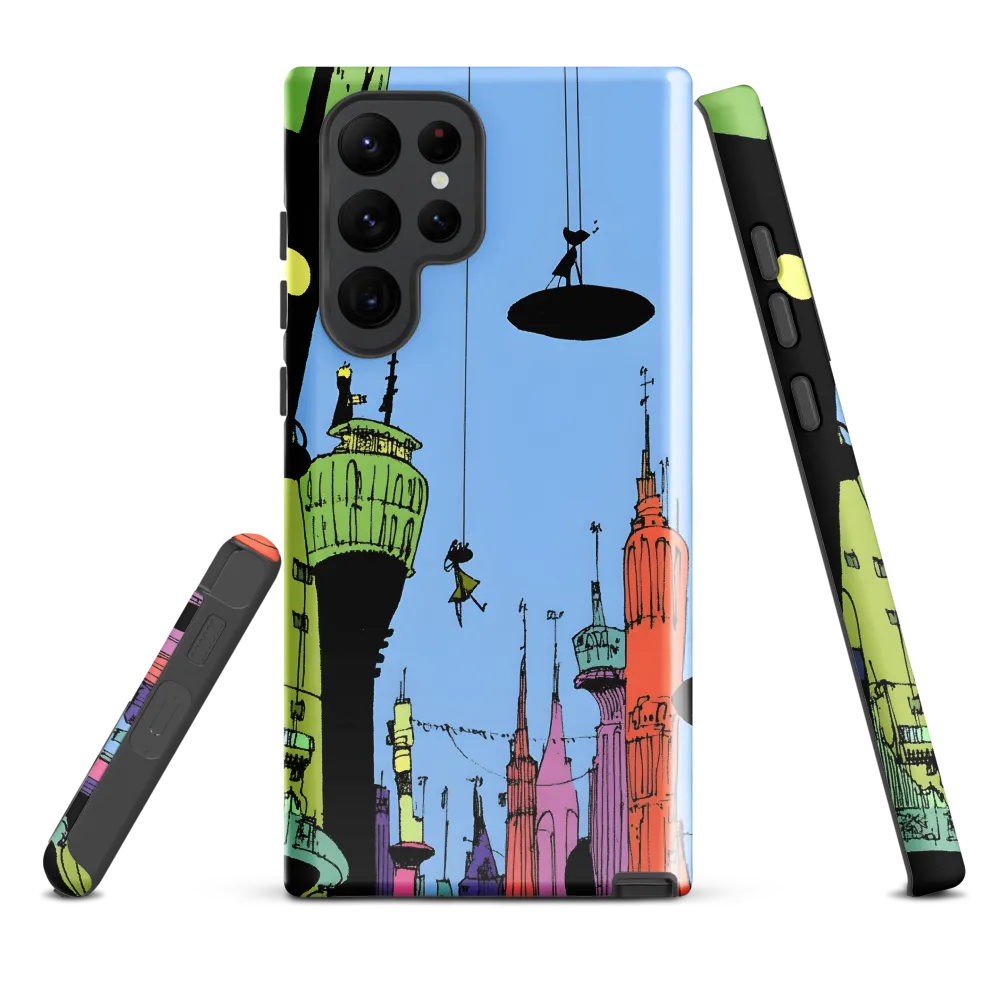 Whimsical Heights: A Futuristic Cityscape