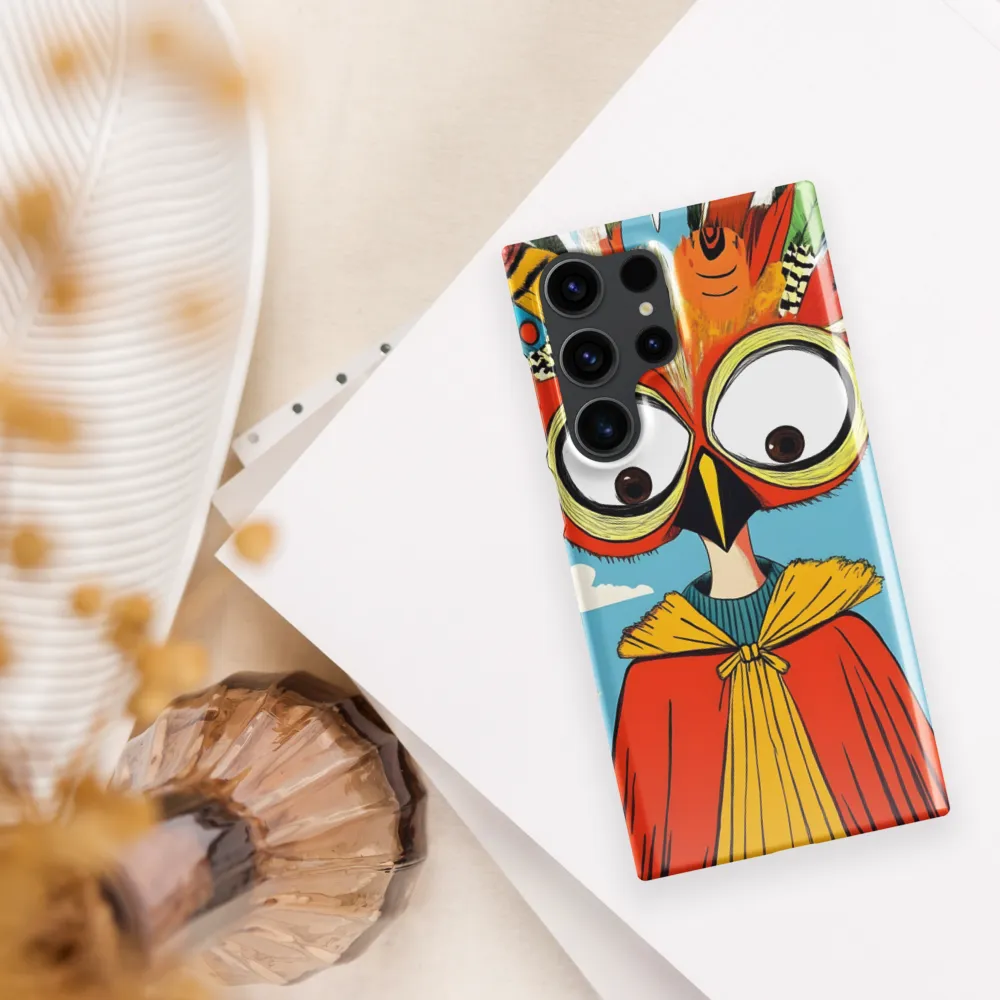 A Whimsical Encounter: The Owl-Human Fusion