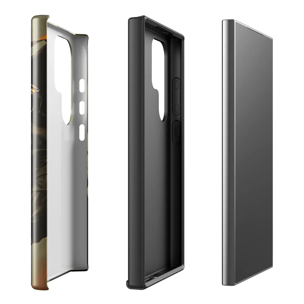 Ethereal Explorer: The Enigmatic Astronaut | Phone Case |  S24 Ultra | Tough Case | Glossy