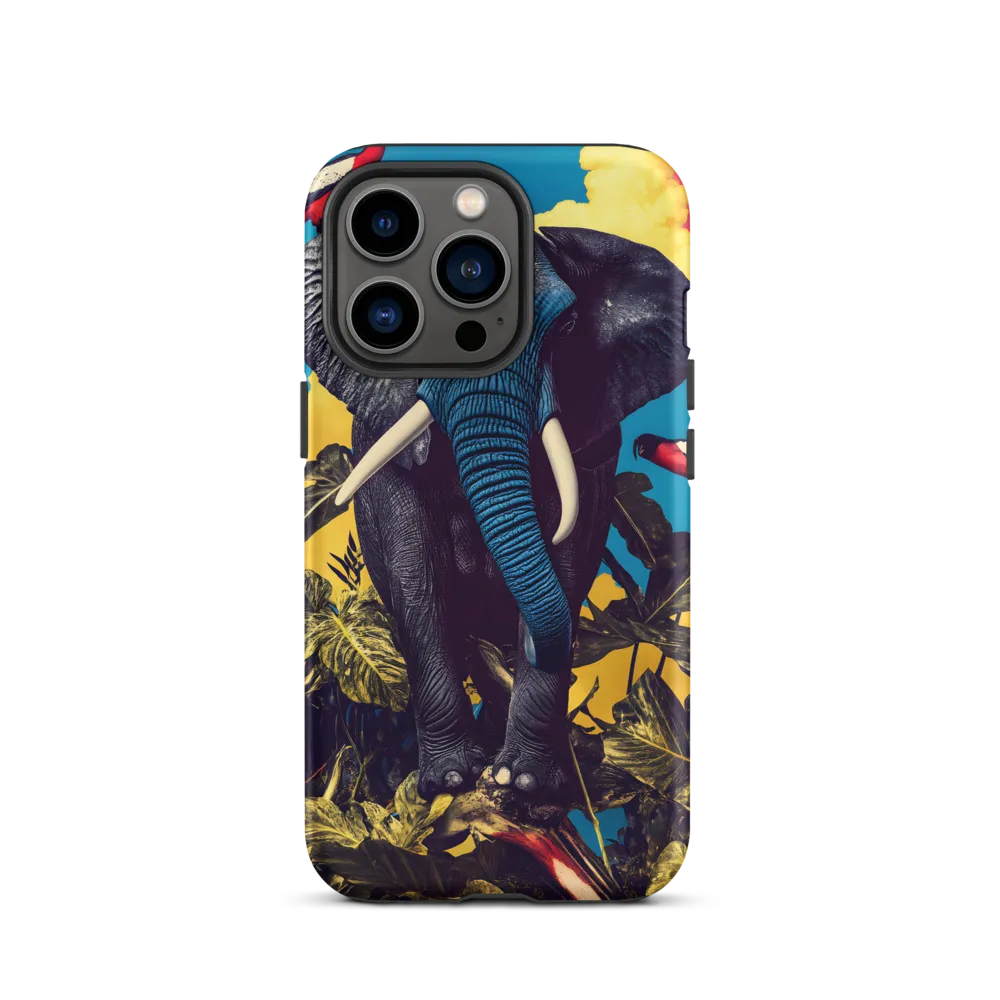 Elephant Dreams in Vibrant Colors | Phone Case |  13 Pro | Tough Case | Matte