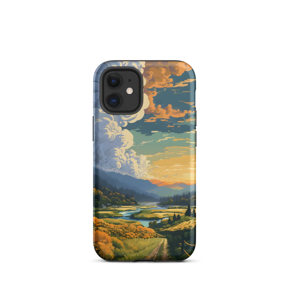 Tranquil Valley at Dusk