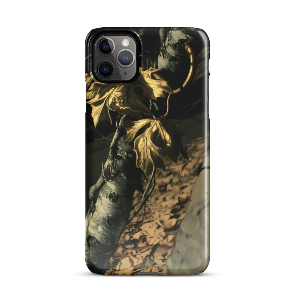 Golden Serenity: A Close Encounter with Nature | Phone Case |  11 Pro Max | Snap Case | Glossy