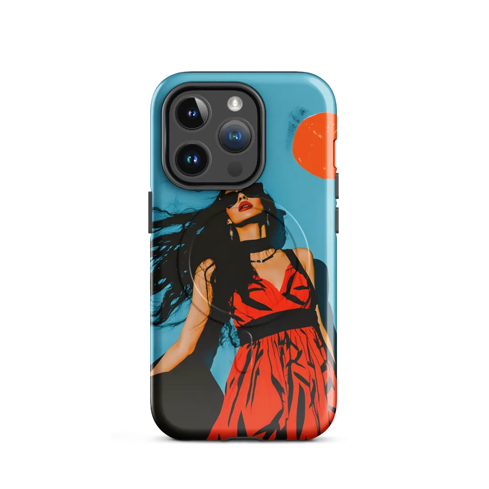 Sunset in Fashion: A Modern Portrait