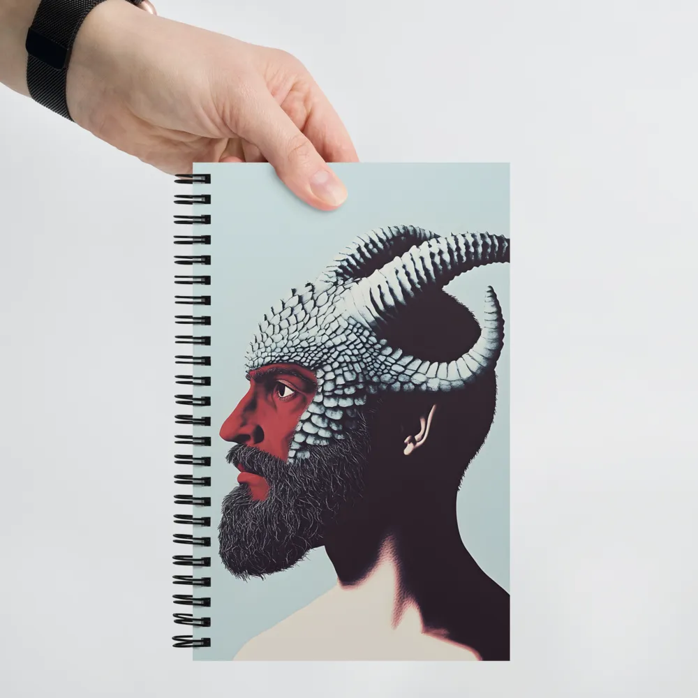 Elysium of the Horned One | Spiral Notebook