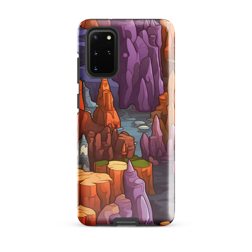Vibrant Rockscape: A Digital Odyssey