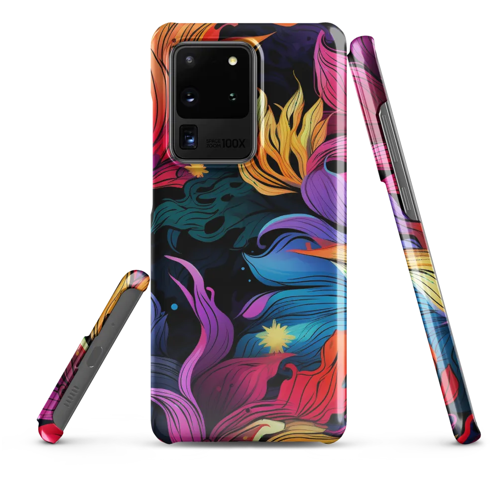 Floral Symphony | Phone Case |  S20 Ultra | Snap Case | Glossy