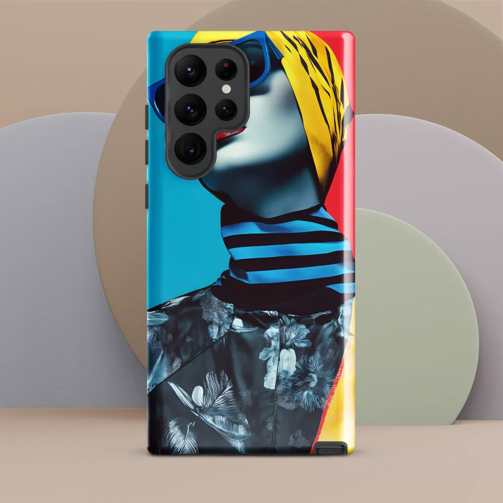 Vibrant Elegance in Modern Fashion | Phone Case |  S22 Ultra | Tough Case | Glossy