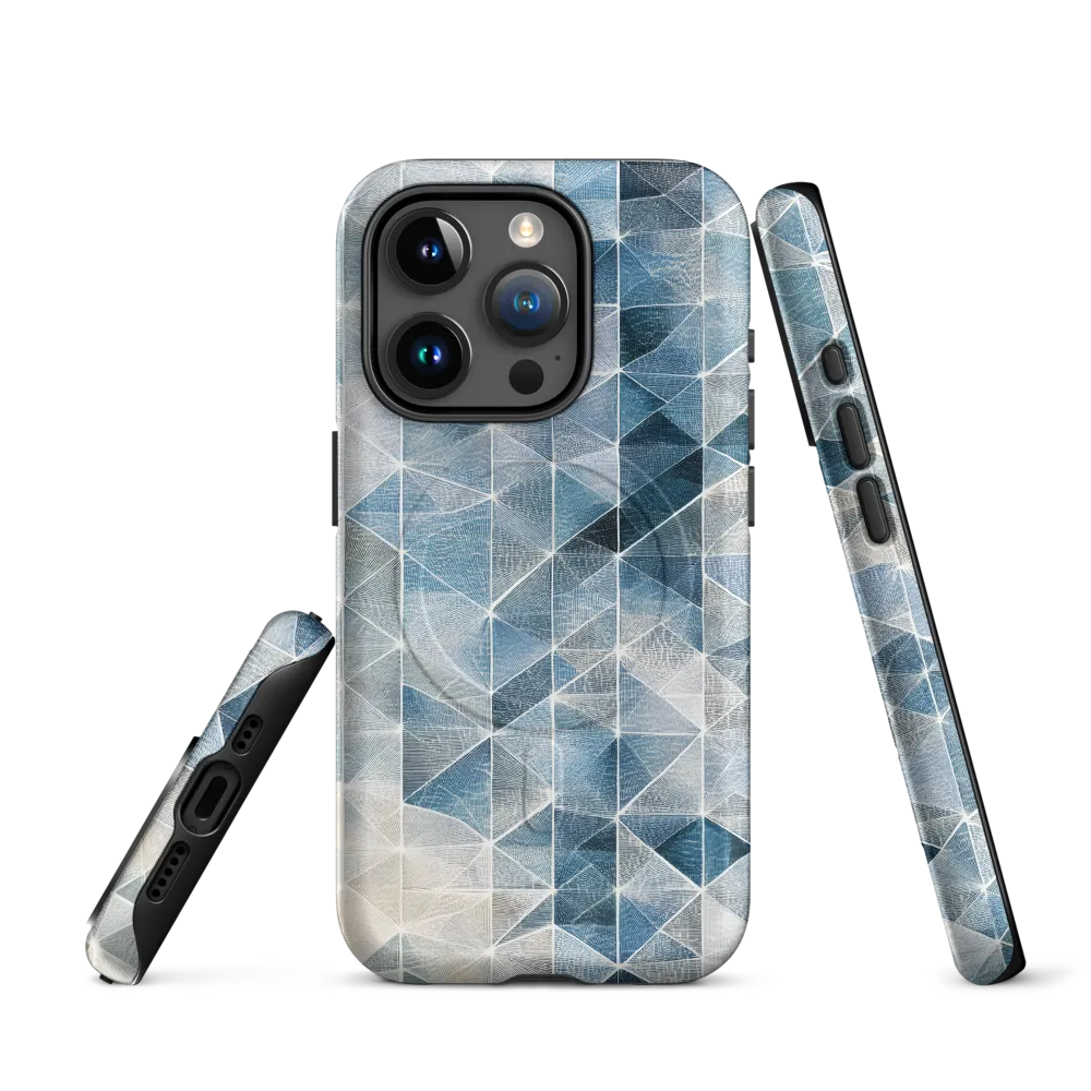 Geometric Harmony in Blue