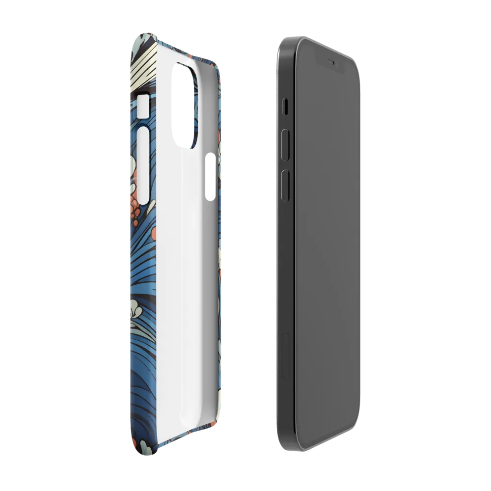 Nature's Elegance: An Oceanic Tapestry | Phone Case |  12 | Snap Case | Glossy