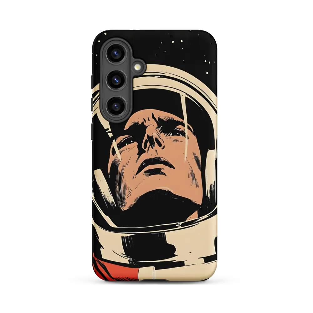 Gaze of the Astronaut | Phone Case |  S24 Plus | Tough Case | Matte