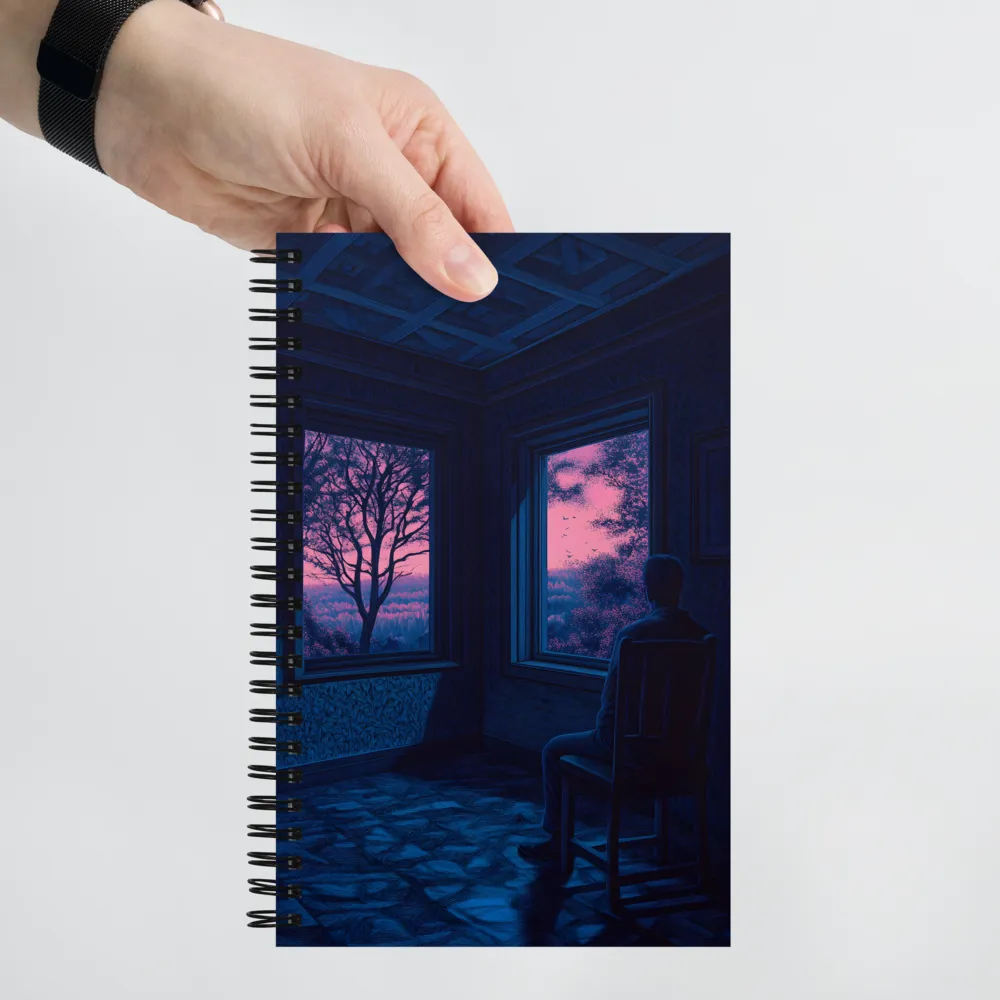 Reflections of Solitude | Spiral Notebook