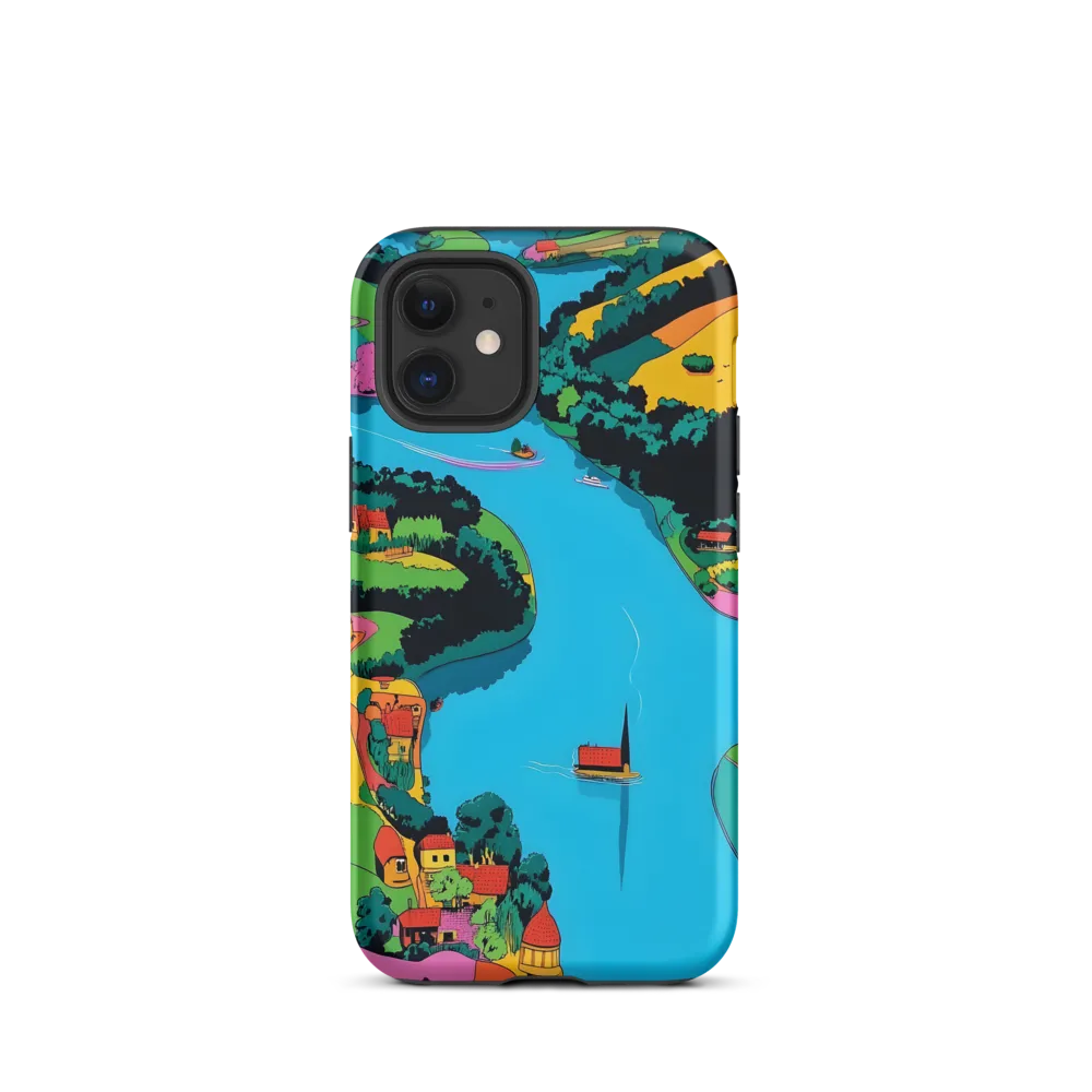 Whimsical River Landscape
