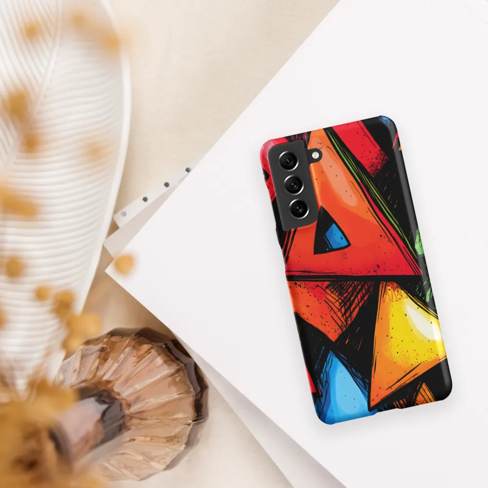 Vibrant Triangles in Abstract Harmony