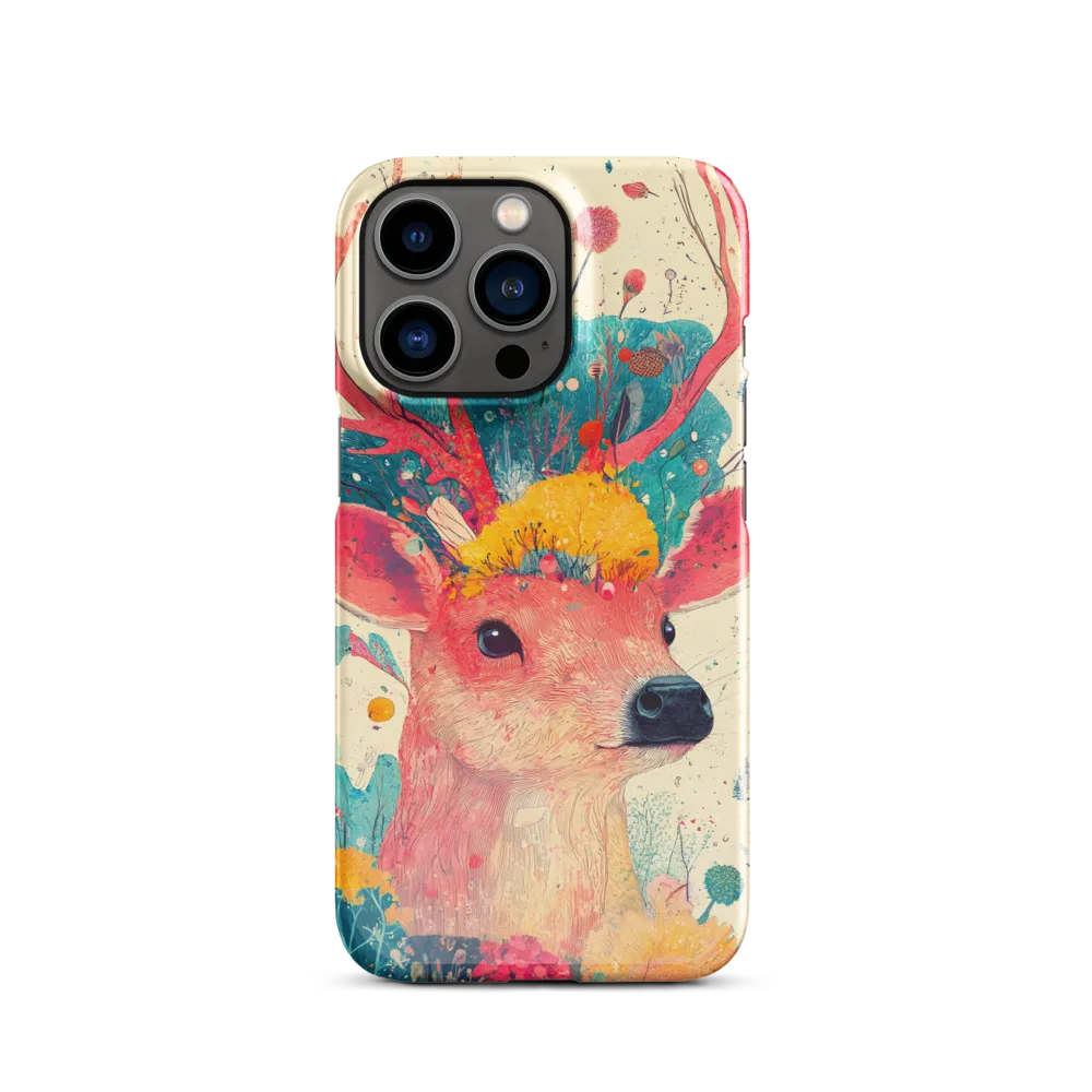 Whimsical Harmony: A Deer in Bloom