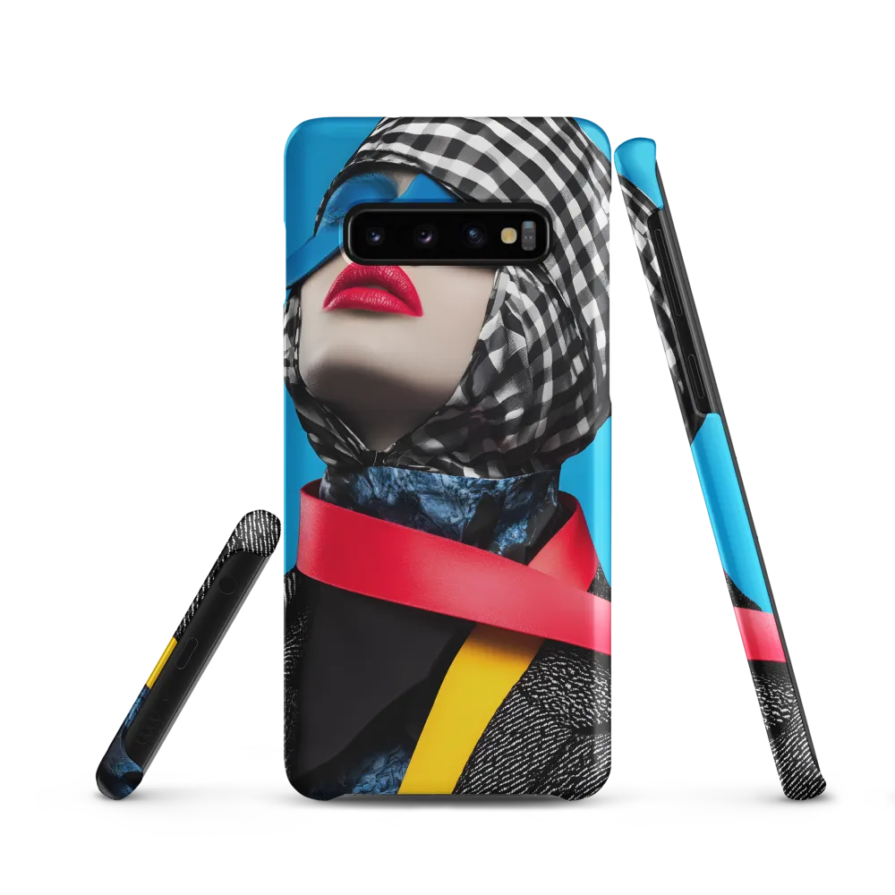 Striking Elegance in Modern Fashion | Phone Case |  S10 | Snap Case | Matte