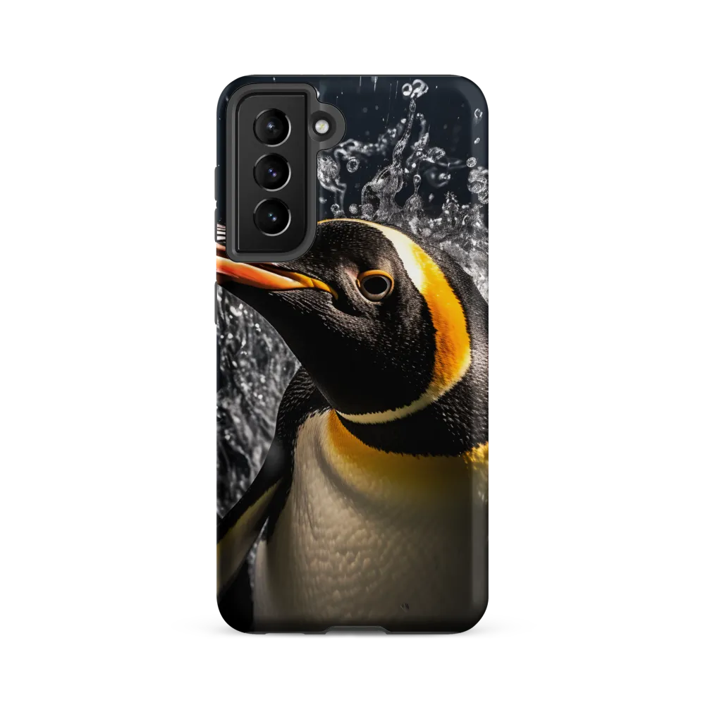 Emerging Majesty: The Penguin in Motion