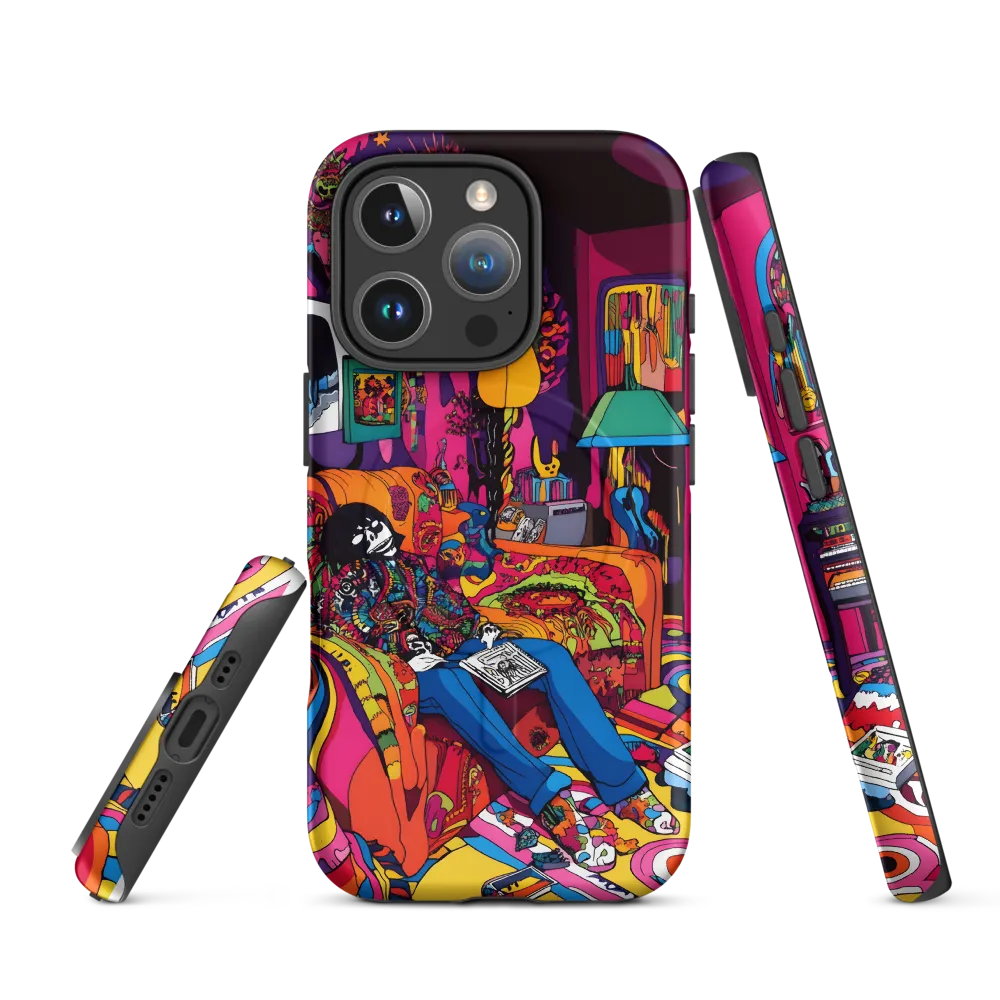 Psychedelic Reverie | Phone Case |  16 Pro | MagSafe® Tough Case | Matte