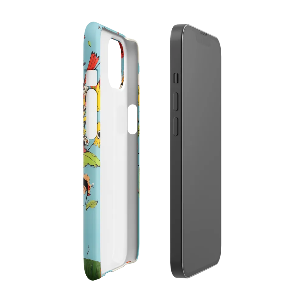 Whimsical Bloom | Phone Case |  13 | Snap Case | Glossy