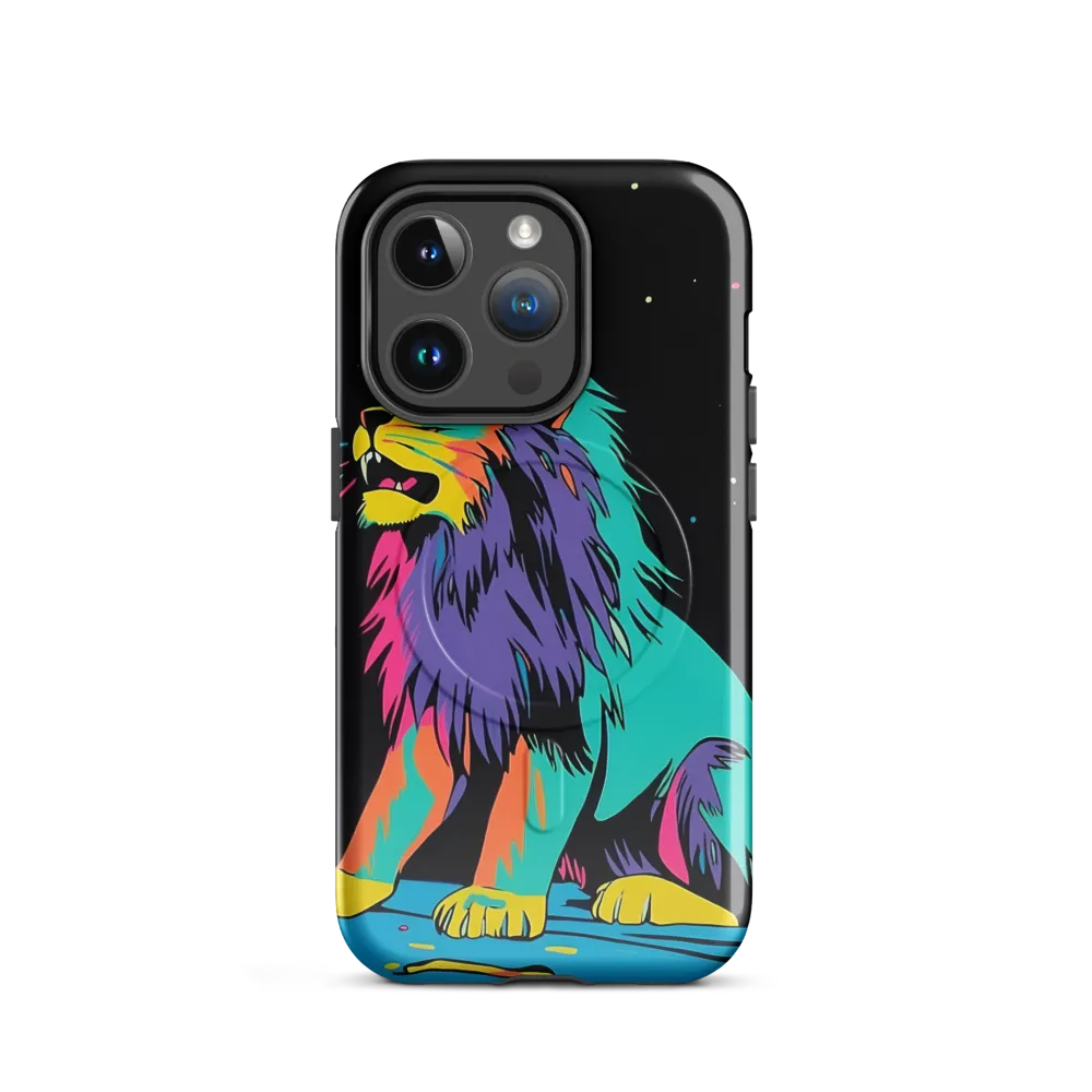 Roaring Colors: The Neon Lion