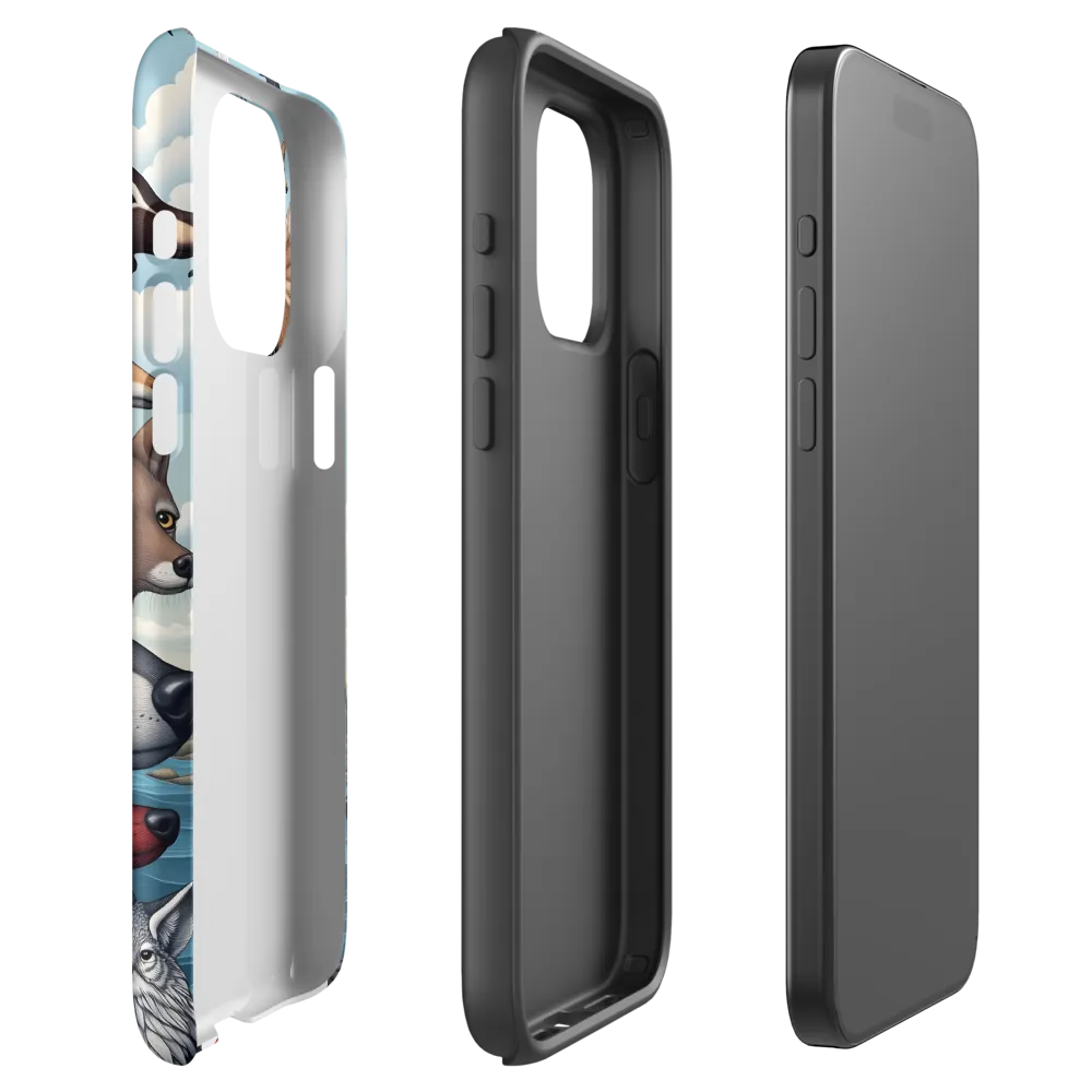 The Enchanted Animal Assembly | Phone Case |  15 Pro Max | Tough Case | Matte