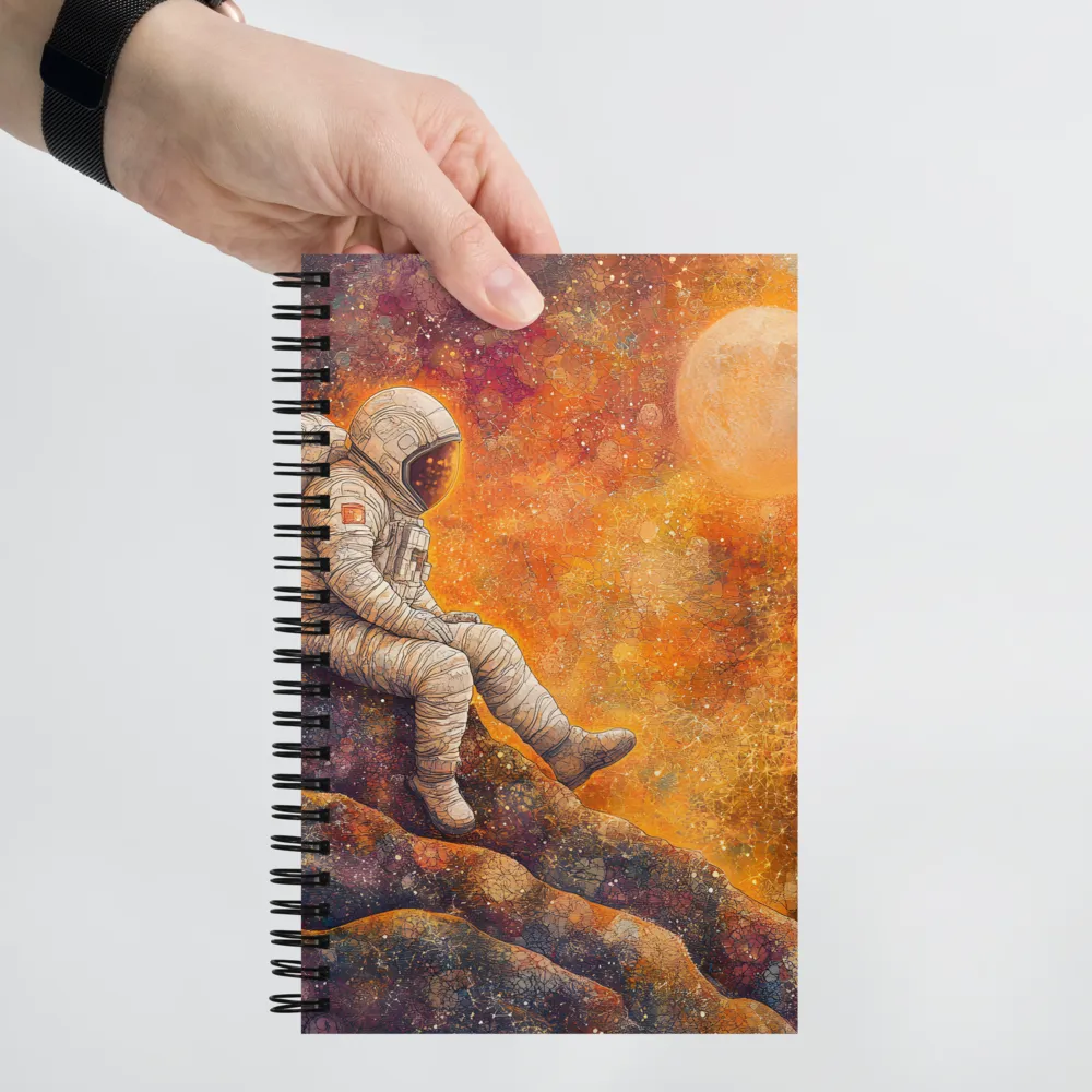 A Cosmic Solitude | Spiral Notebook