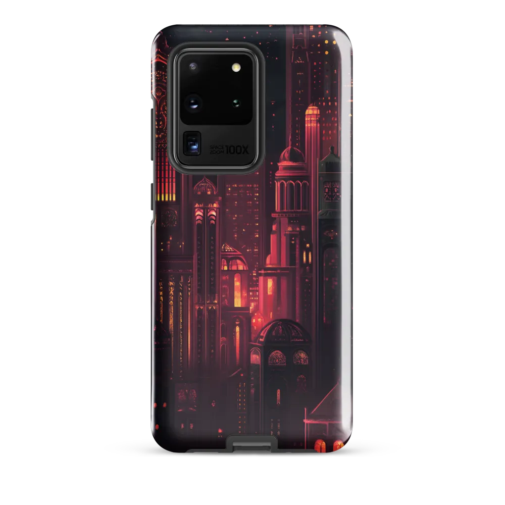 Mystical Metropolis: Dreams of Light | Phone Case |  S20 Ultra | Tough Case | Glossy
