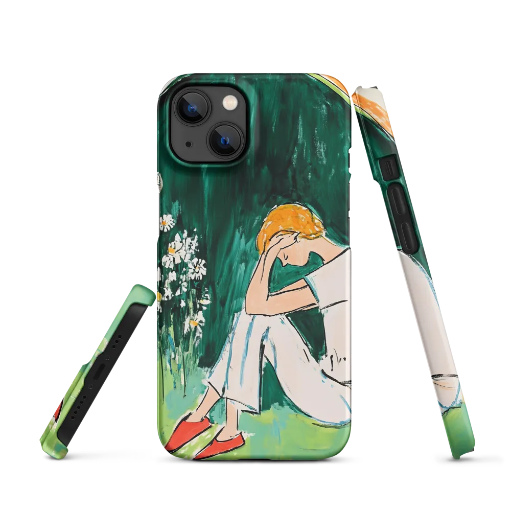 Silent Sorrow | Phone Case |  13 | Snap Case | Matte