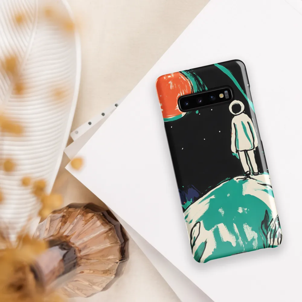 Solitary Explorations in the Cosmos | Phone Case |  S10 Plus | Snap Case | Glossy