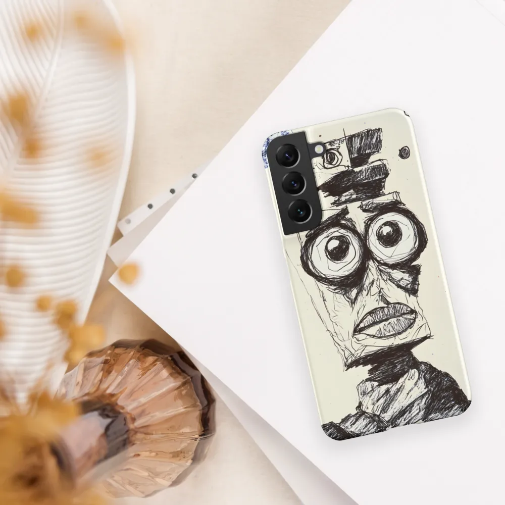 Abstract Surrealist Figure in Cubism