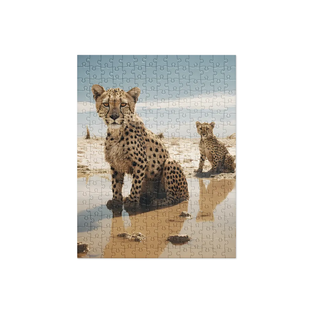 Silent Watchers of the Savanna | Jigsaw Puzzle | 252/520 pieces