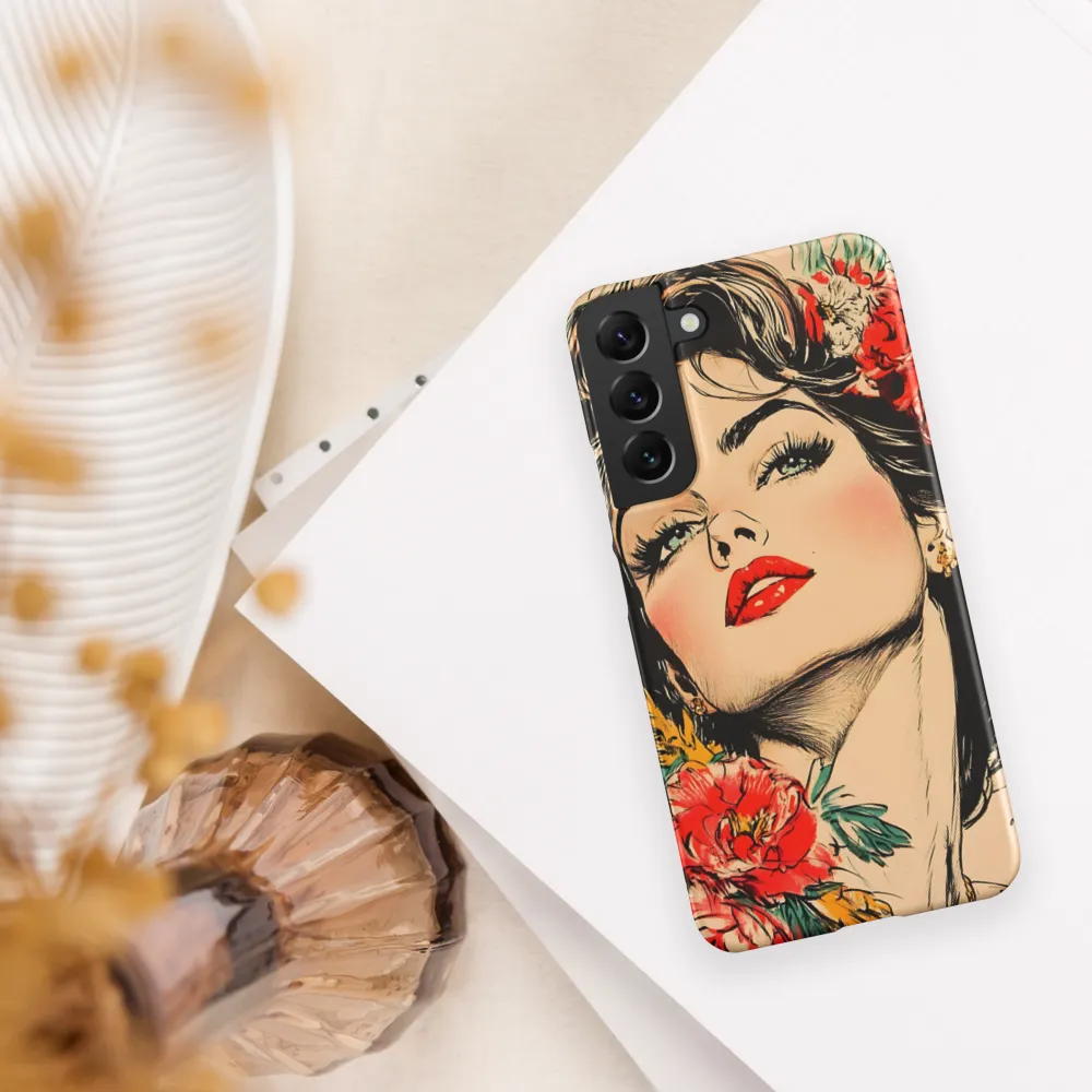 Radiance in Red: A Portrait of Elegance
