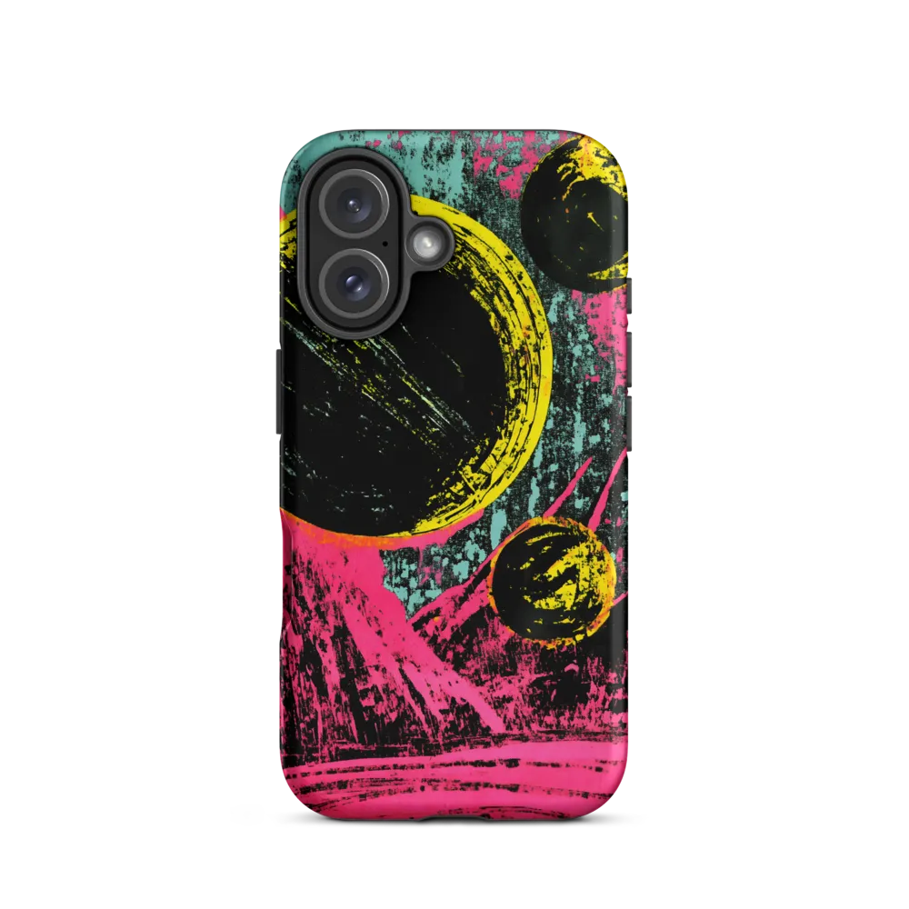 Cosmic Dance: An Abstract Exploration | Phone Case