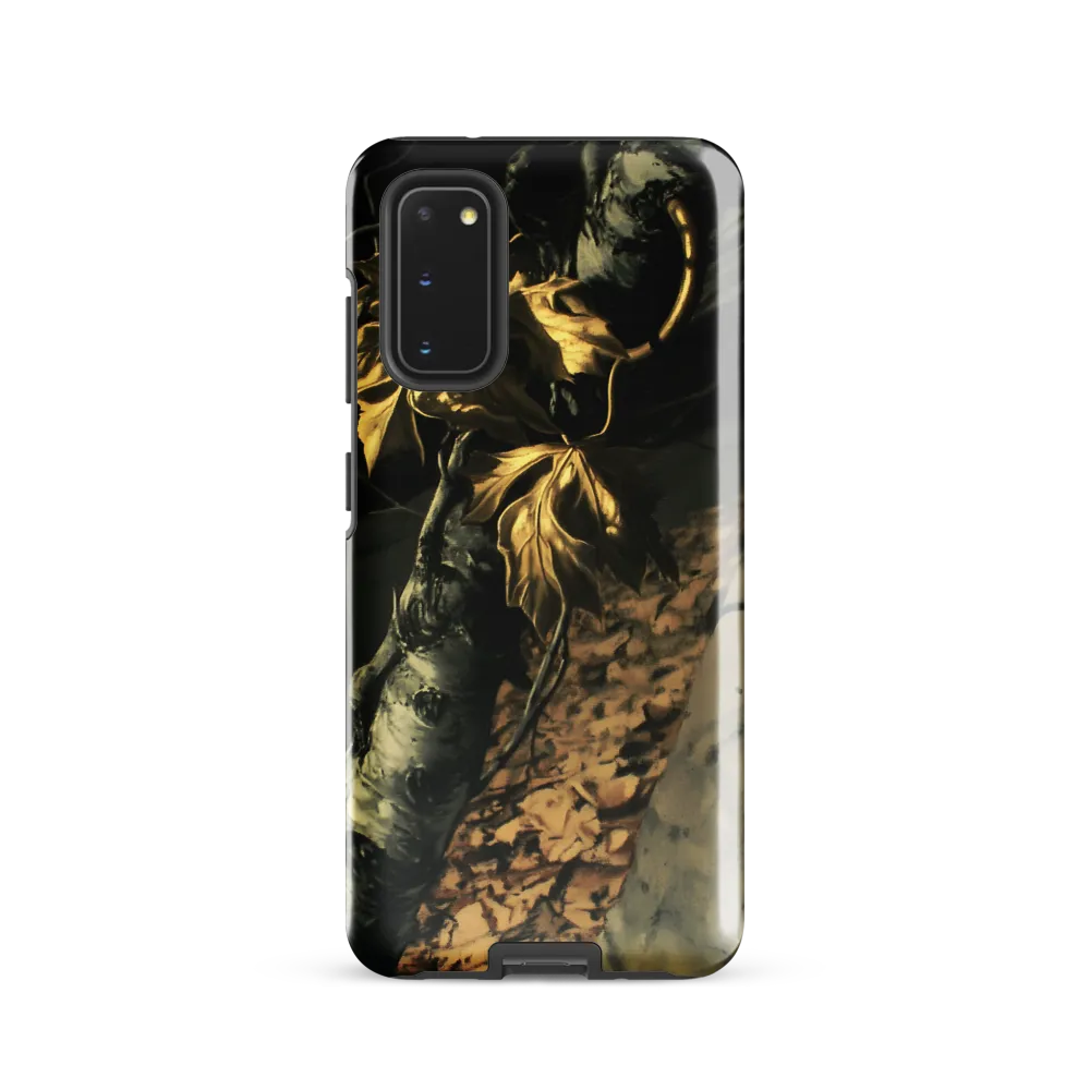 Golden Serenity: A Close Encounter with Nature