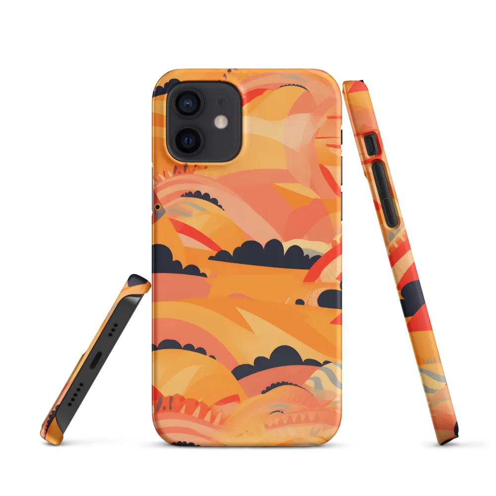 Whispers of the Abstract Horizon | Phone Case |  12 | Snap Case | Matte