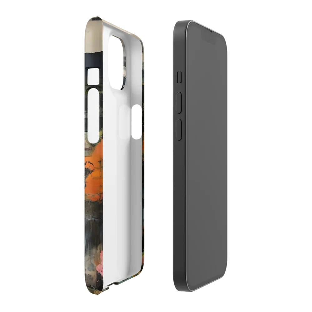 Harmony of Nature: An Abstract Journey | Phone Case |  14 | Snap Case | Matte