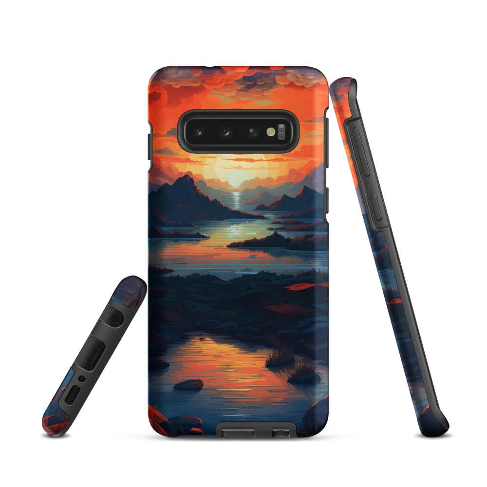 Ethereal Evening: A Digital Dusk