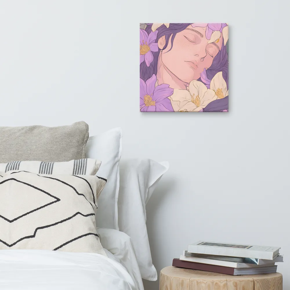 Harmony in Bloom | Canvas | 16″×16″