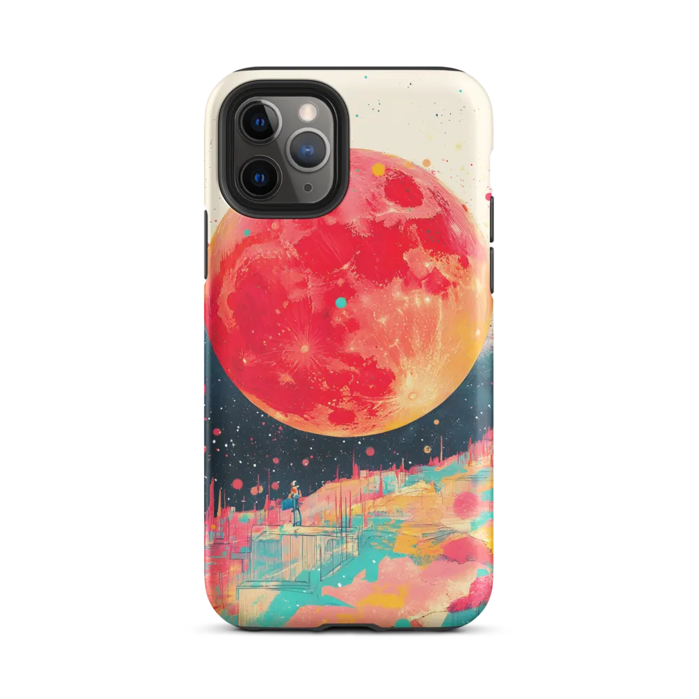 Crimson Dreams: A Lunar Exploration