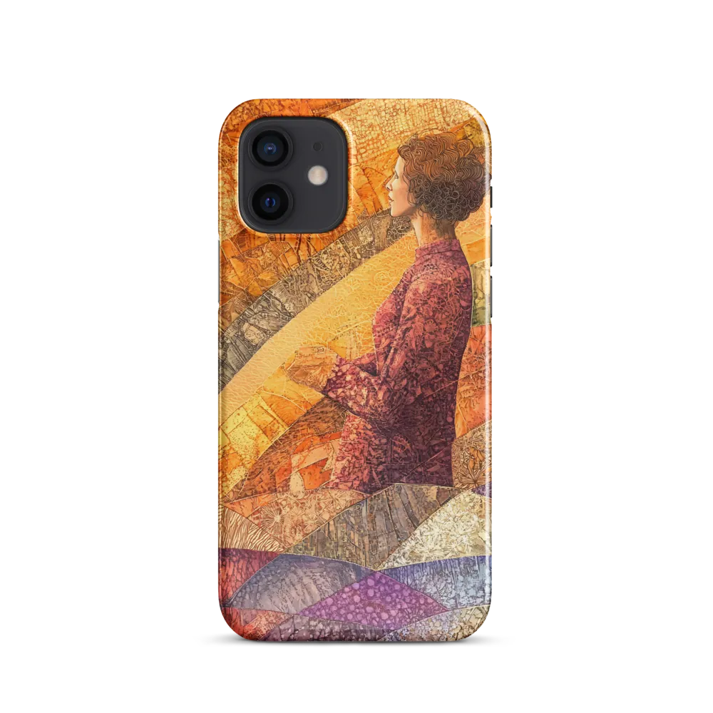 Whispers of Contemplation | Phone Case |  12 | Snap Case | Glossy