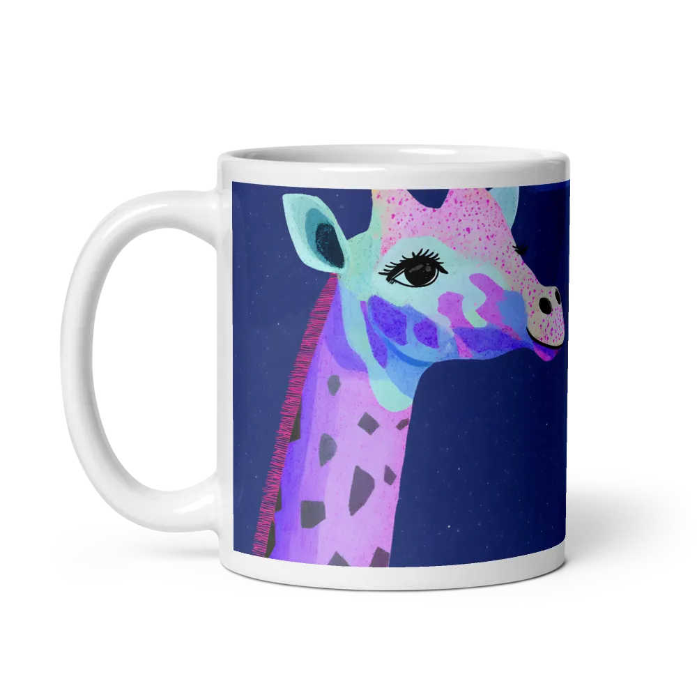 Whimsical Giraffe Under the Stars | Mugs | Multiple Sizes & Colors