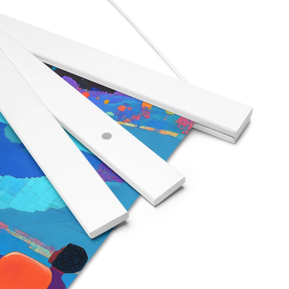 Reflections of Serenity | Poster With White Wood Hanger | 10″×10″