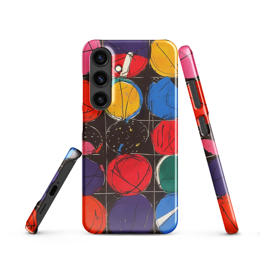 Colorful Circles in Abstract Harmony