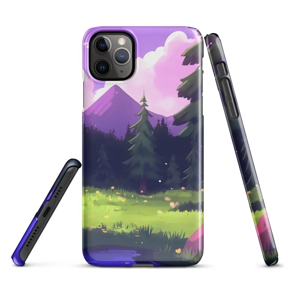 Tranquil Mountain Escape | Phone Case |  11 Pro Max | Snap Case | Glossy