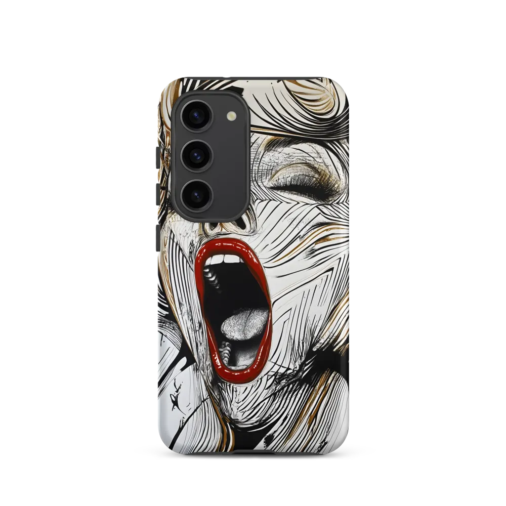 The anguished scream